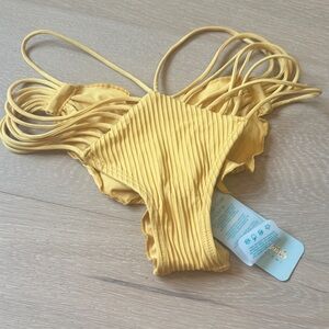 Luli Fama Yellow Bikini